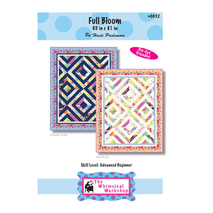 Full Bloom Quilt TWW-0632e - Downloadable Pattern