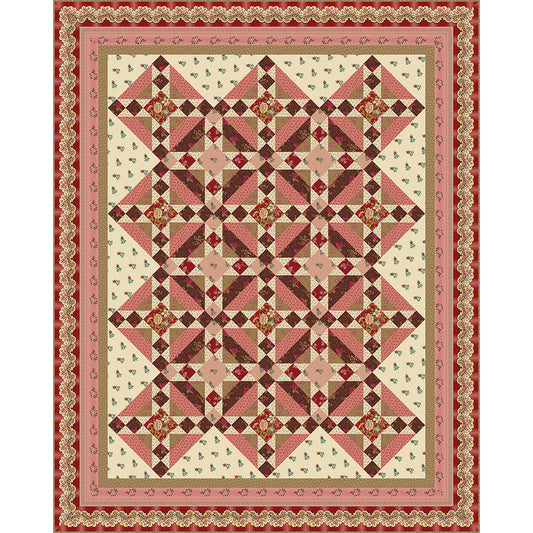 Windsor Rose Quilt Pattern TWW-0634 - Paper Pattern