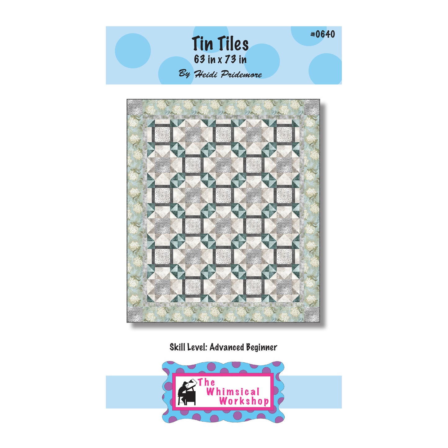 Tin Tiles Quilt TWW-0640e - Downloadable Pattern