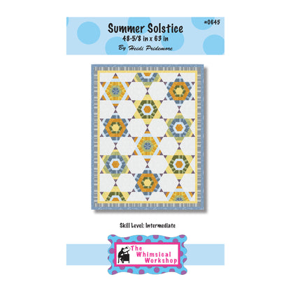 Summer Solstice Quilt TWW-0645e - Downloadable Pattern