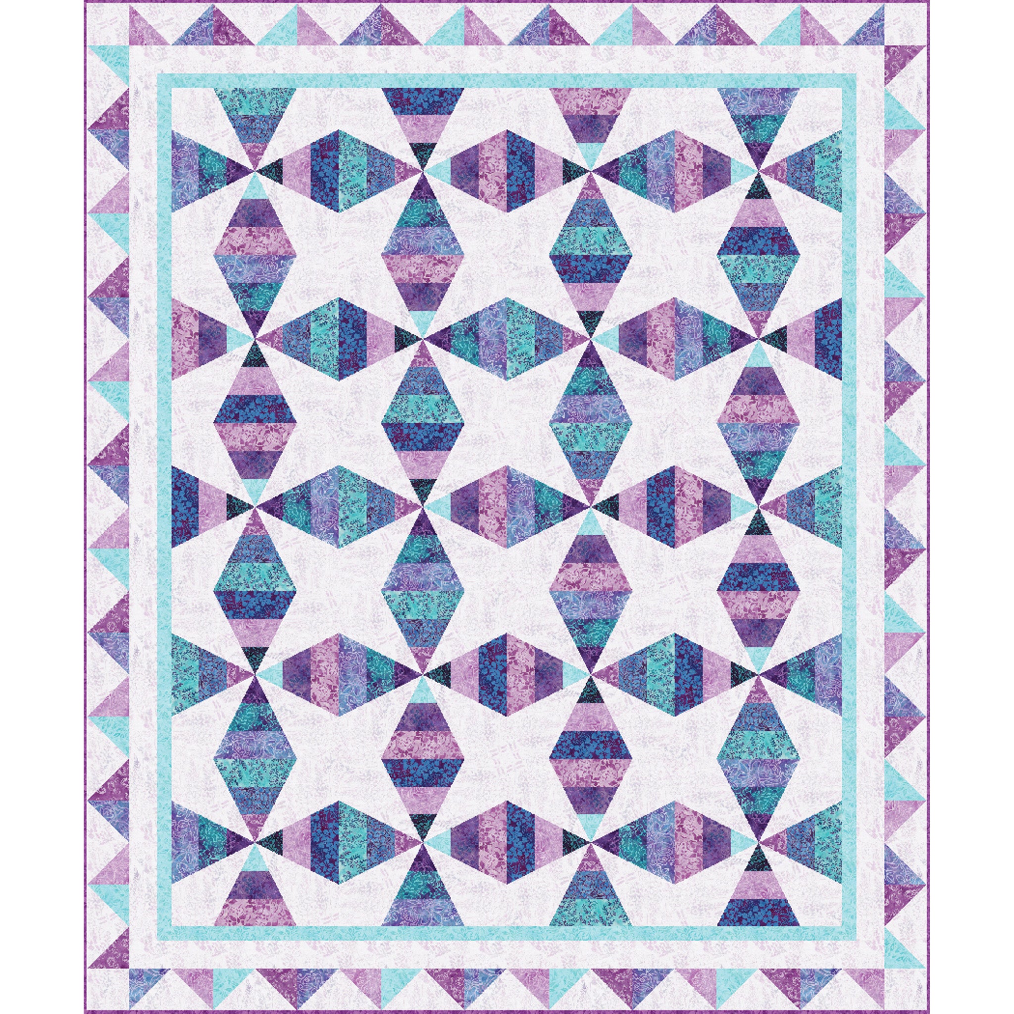 Magic Eight Quilt Pattern Creating Magic Quilt TWW-0968e - Downloadable Pattern – QuiltWoman.com