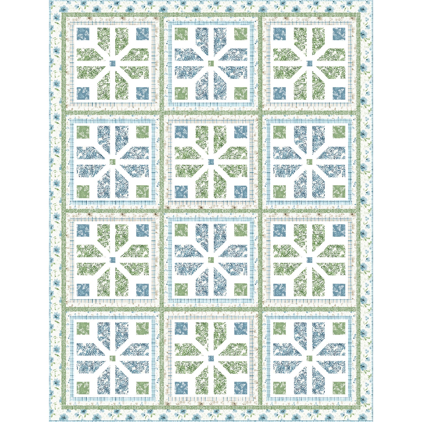 Calming Moments Quilt Pattern TWW-1000 - Paper Pattern