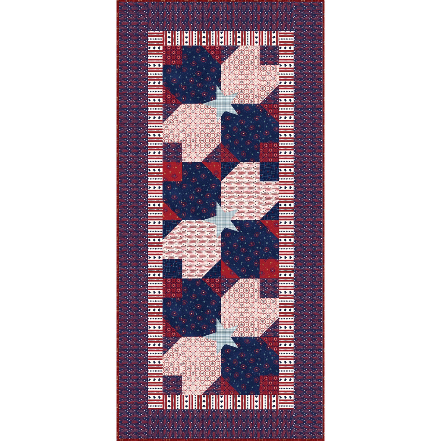 American Dreams Runner Pattern TWW-1011 - Paper Pattern