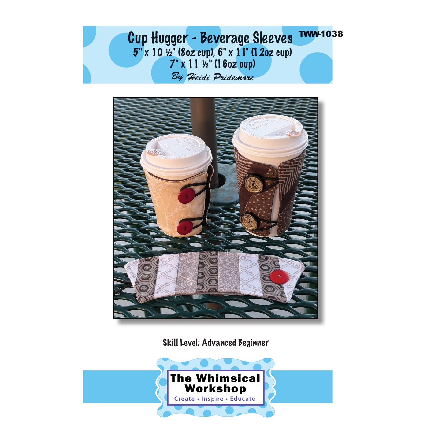 Cover image of pattern for Cup Hugger - Beverage Sleeves.