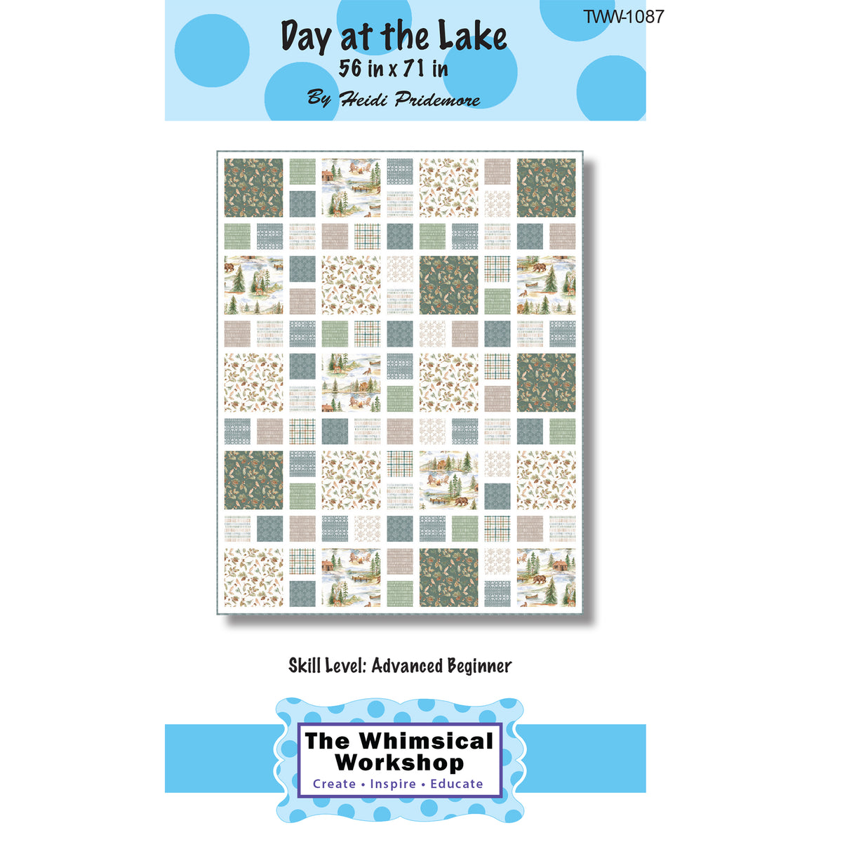 Window Lake Quilt Pattern Day at the Lake Quilt Pattern TWW-1087 - Paper Pattern – QuiltWoman.com