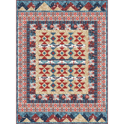 Desert Tapestry is a fun native American feel quilt.
