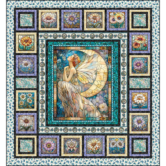 Midnight Fairy Quilt TWW-1123e - Downloadable Pattern