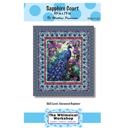 Sapphire Court Quilt TWW-1125e - Downloadable Pattern