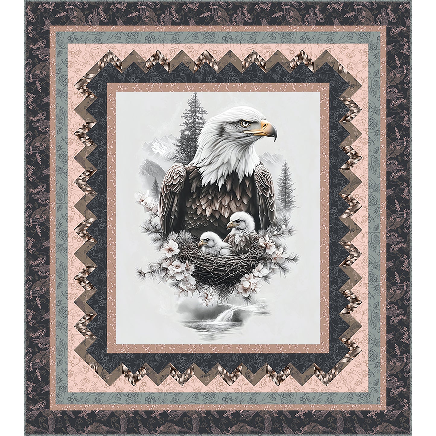 Majestic Skies Quilt TWW-1126e - Downloadable Pattern