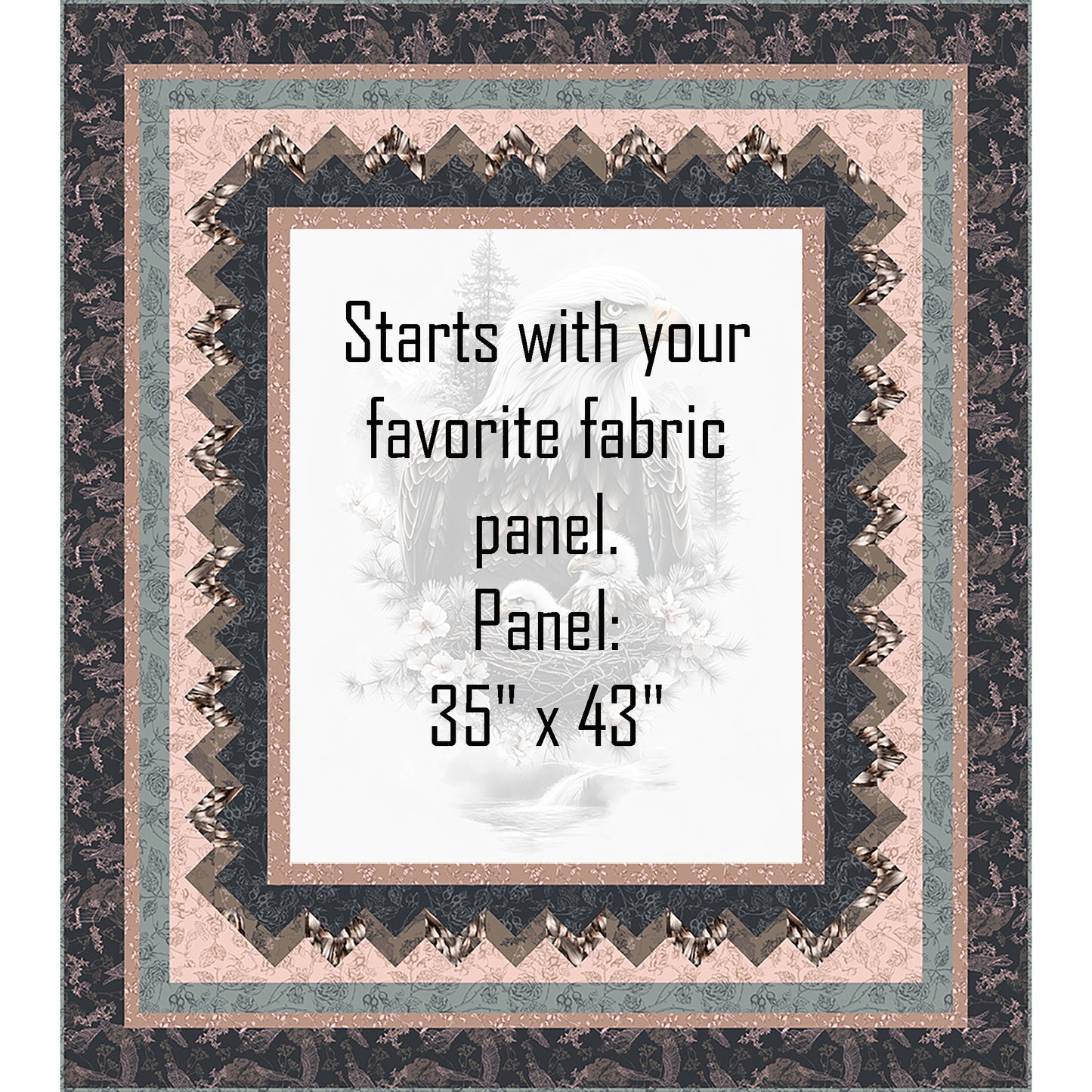 Majestic Skies Quilt TWW-1126e - Downloadable Pattern
