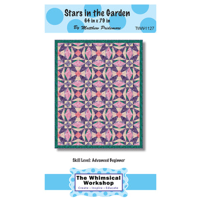 Stars in the Garden Quilt TWW-1127e - Downloadable Pattern