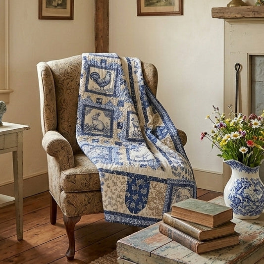 Bluebell Farms Quilt TWW-1128e - Downloadable Pattern
