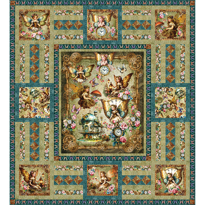 Clockwork Fairies Quilt Pattern TWW-1129 - Paper Pattern