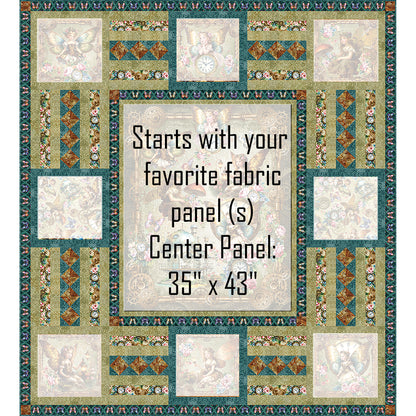 Clockwork Fairies Quilt Pattern TWW-1129 - Paper Pattern
