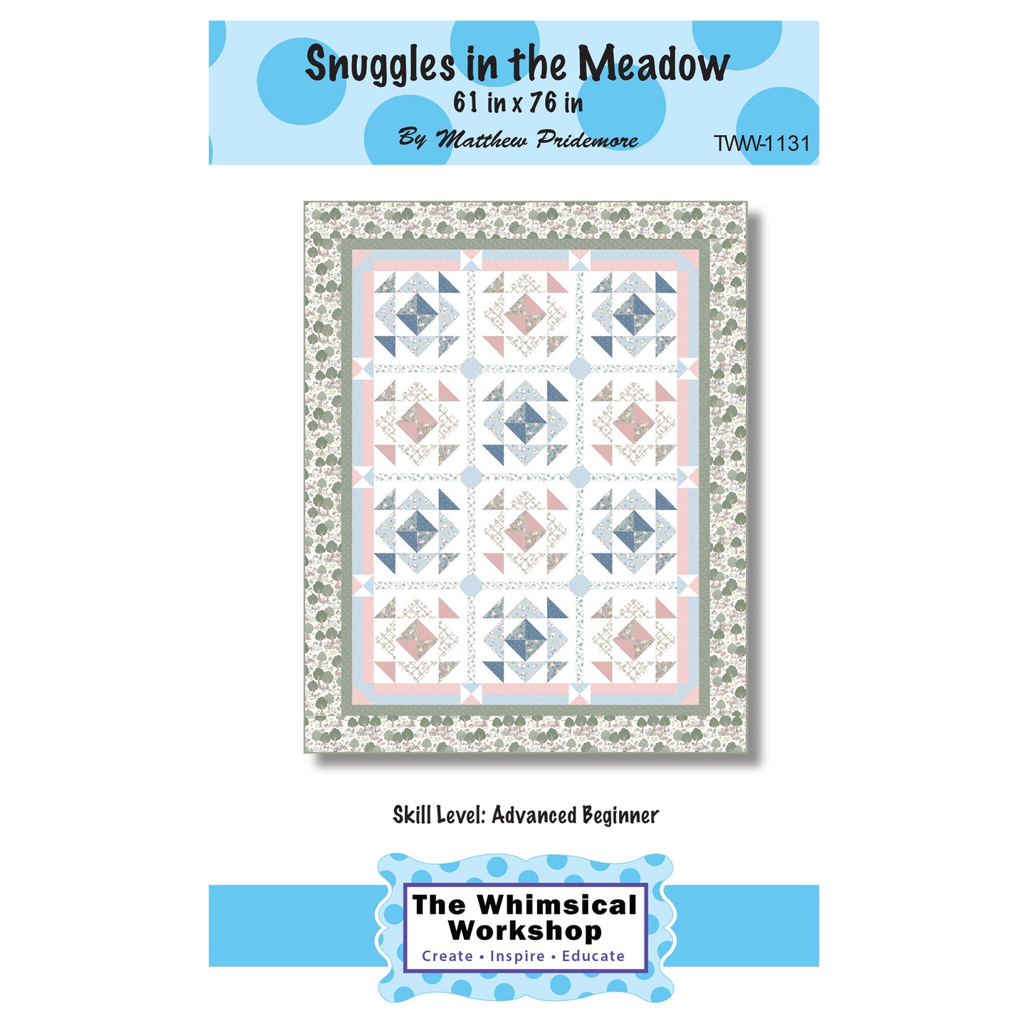 Snuggle in the Meadow Quilt TWW-1131e - Downloadable Pattern