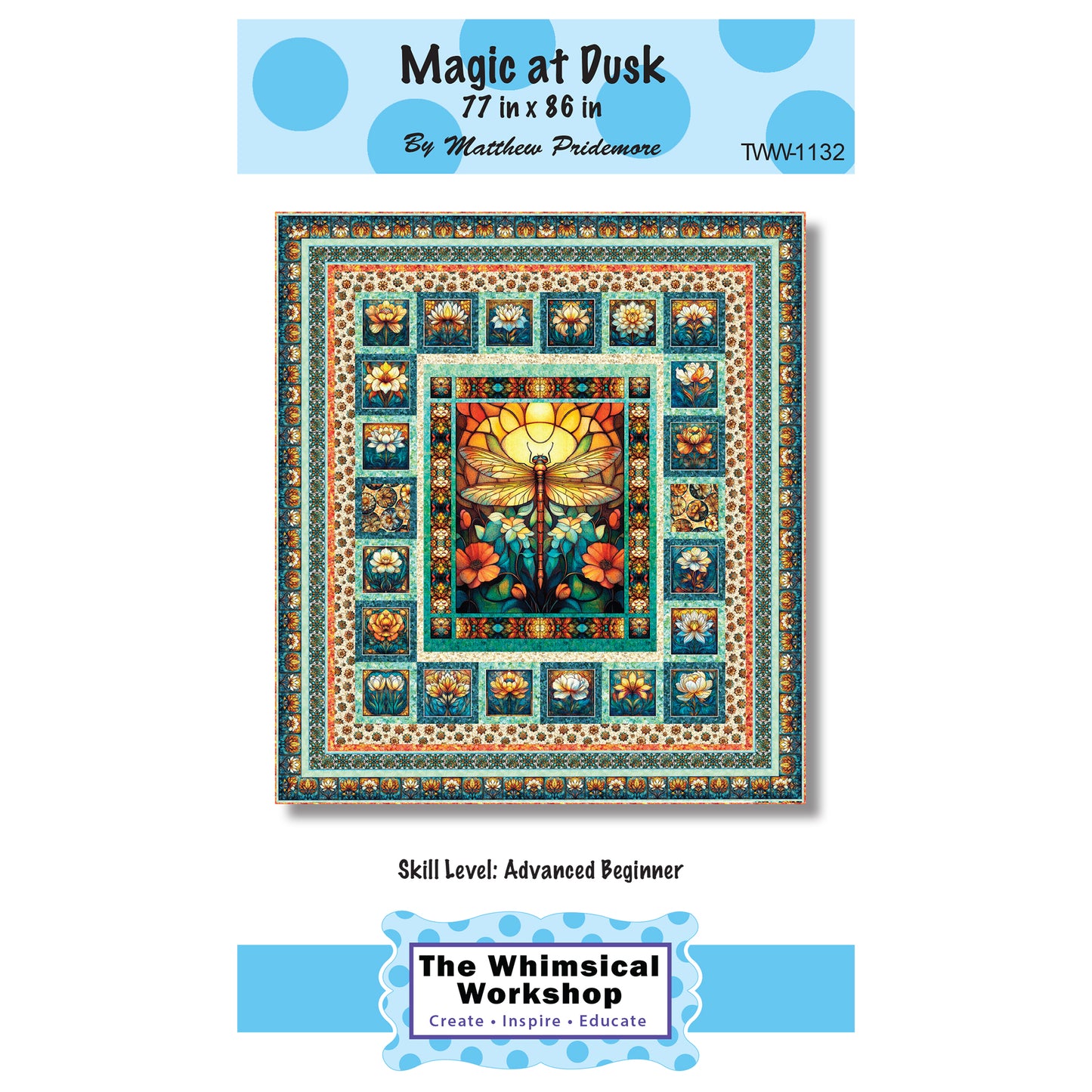 Magic at Dusk Quilt Pattern TWW-1132w - Wholesale Product