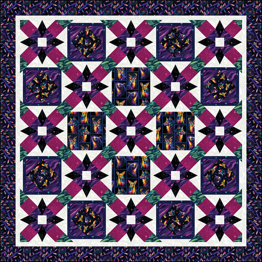 Northern Stars Quilt TWW-1142e - Downloadable Pattern