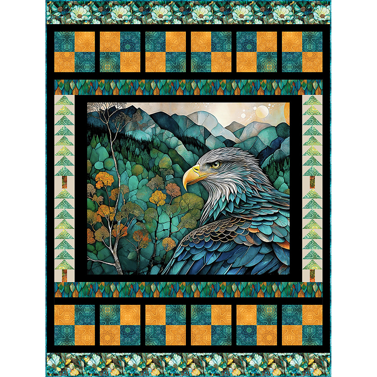 Above the Pines Quilt Pattern TWW-1143 - Paper Pattern