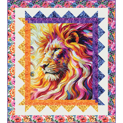 Spectrum Roar Quilt TWW-1145e - Downloadable Pattern