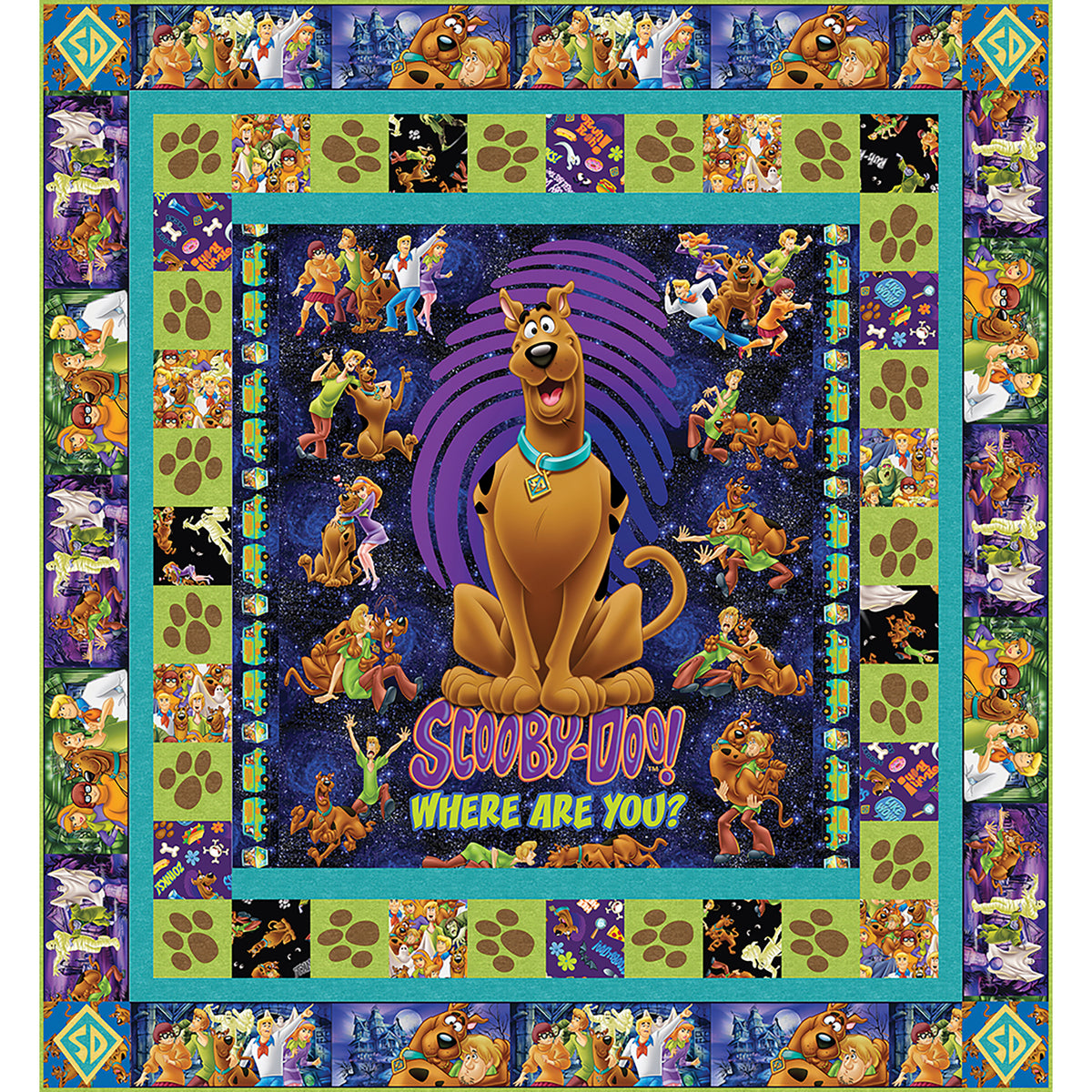 Scooby Doo, Where are you? Quilt Pattern TWW-1146 - Paper Pattern