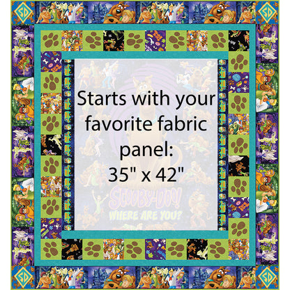 Scooby Doo, Where are you? Quilt Pattern TWW-1146 - Paper Pattern