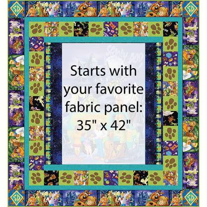 Scooby Doo, Where are you? Quilt Pattern TWW-1146 - Paper Pattern