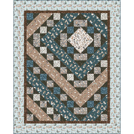 Winter Critters Quilt TWW-1148e - Downloadable Pattern