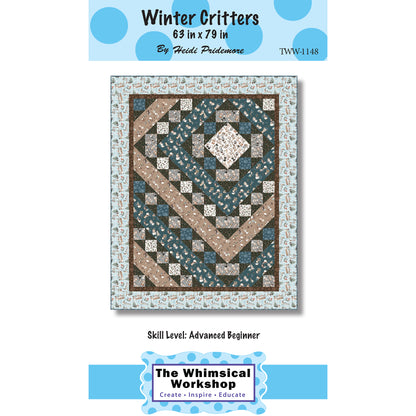 Winter Critters Quilt Pattern TWW-1148 - Paper Pattern