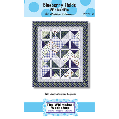 Blueberry Fields Quilt TWW-1152e - Downloadable Pattern