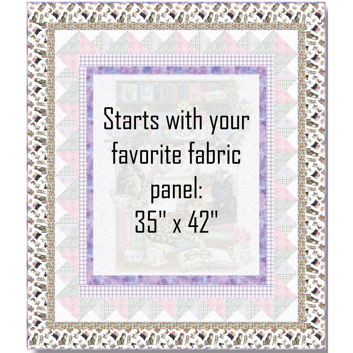 Cozy Corner Quilt Pattern TWW-1153 - Paper Pattern