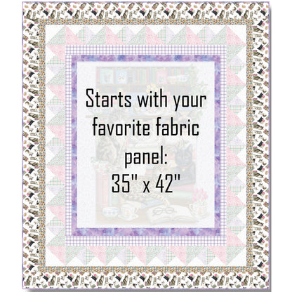Cozy Corner Quilt Pattern TWW-1153 - Paper Pattern