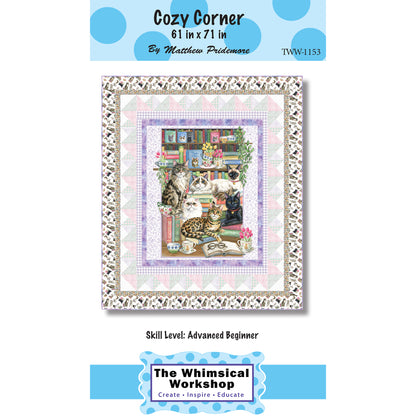 Cozy Corner Quilt Pattern TWW-1153 - Paper Pattern