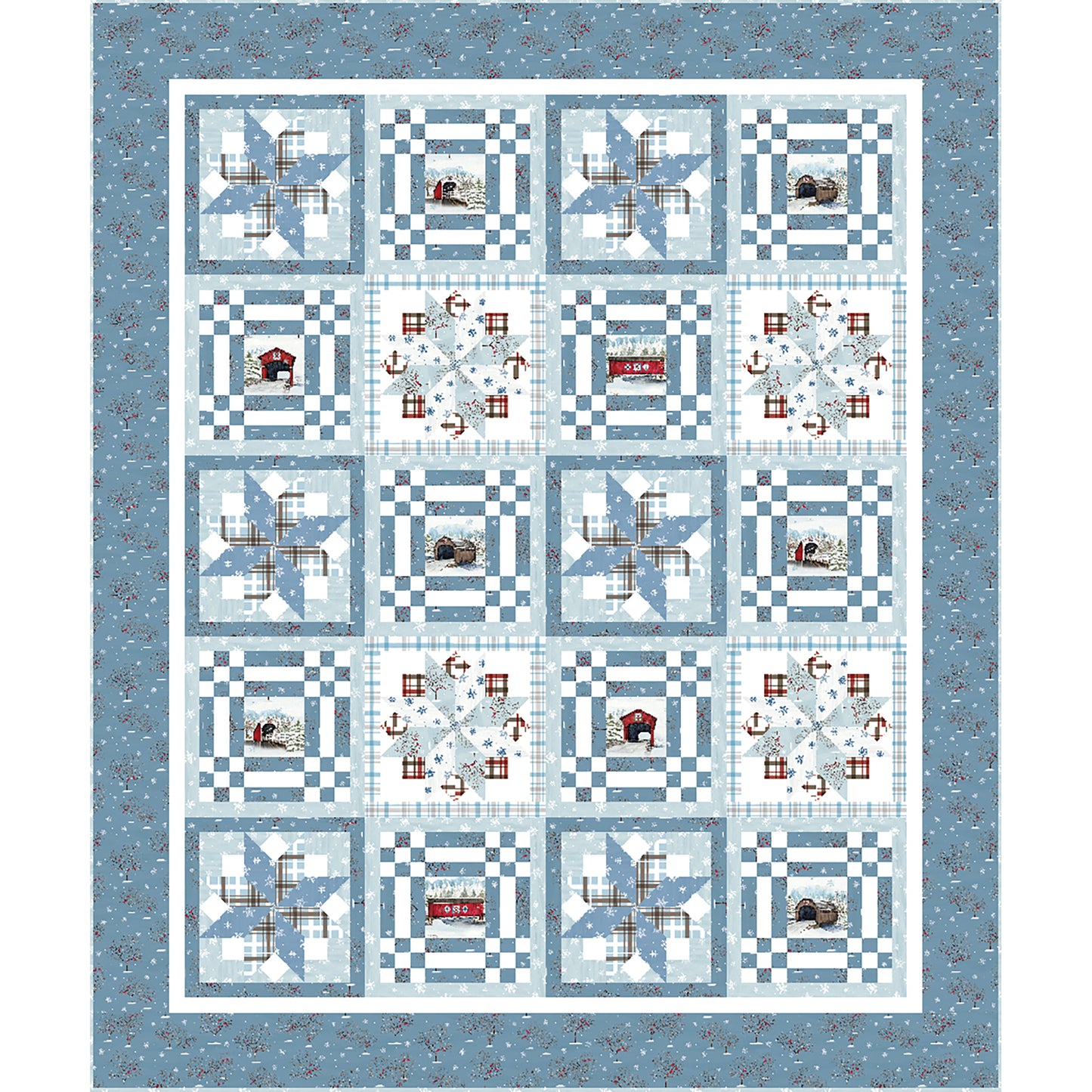 Country Crossings quilt by Matthew Pridemore of The Whimsical Workshop is a beautiful, country-feel quilt.