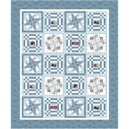 Country Crossings quilt by Matthew Pridemore of The Whimsical Workshop is a beautiful, country-feel quilt.
