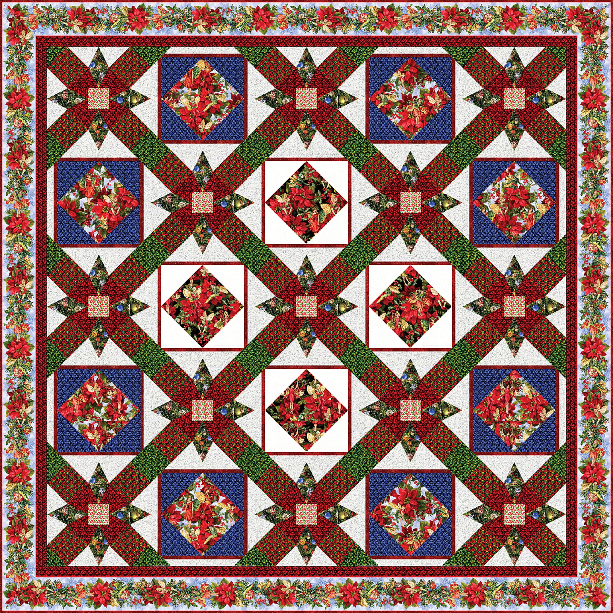 Wish Upon a Winter Star Quilt TWW-2005e - Downloadable Pattern ...