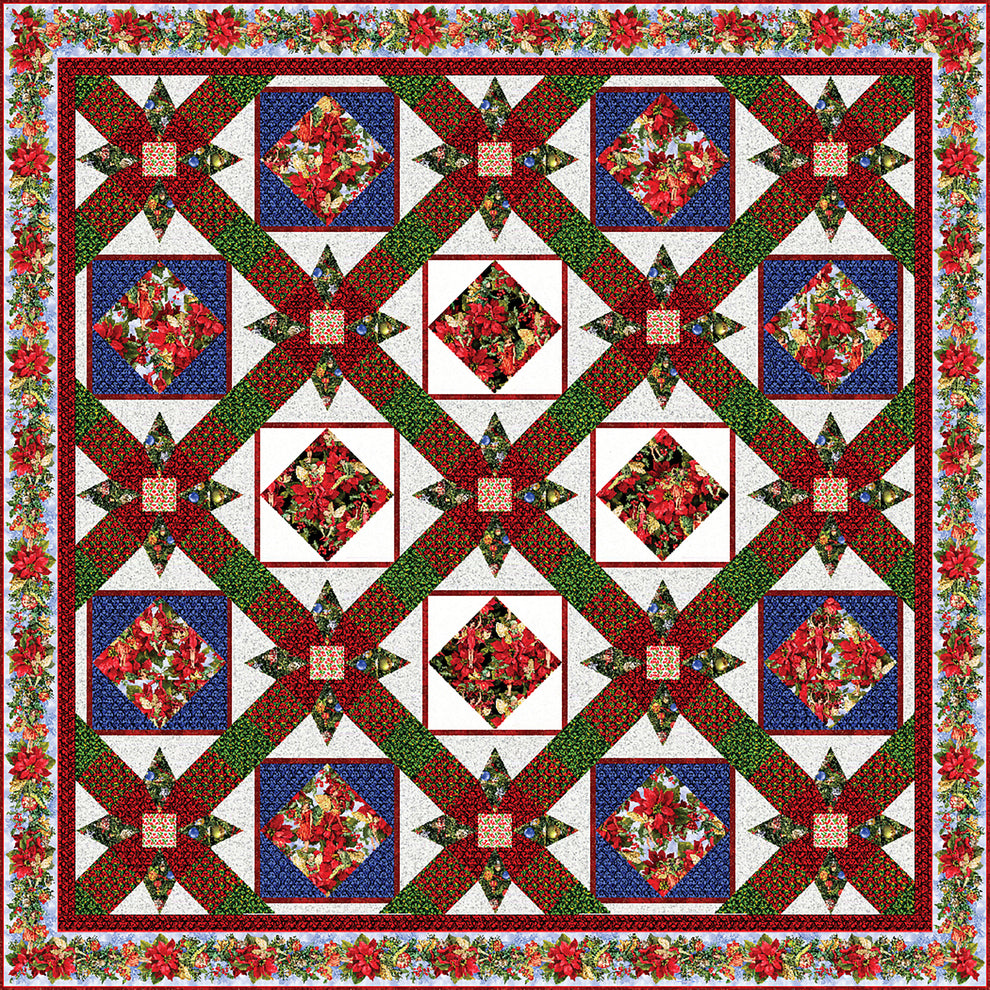 Wish Upon a Winter Star Quilt TWW-2005e - Downloadable Pattern ...