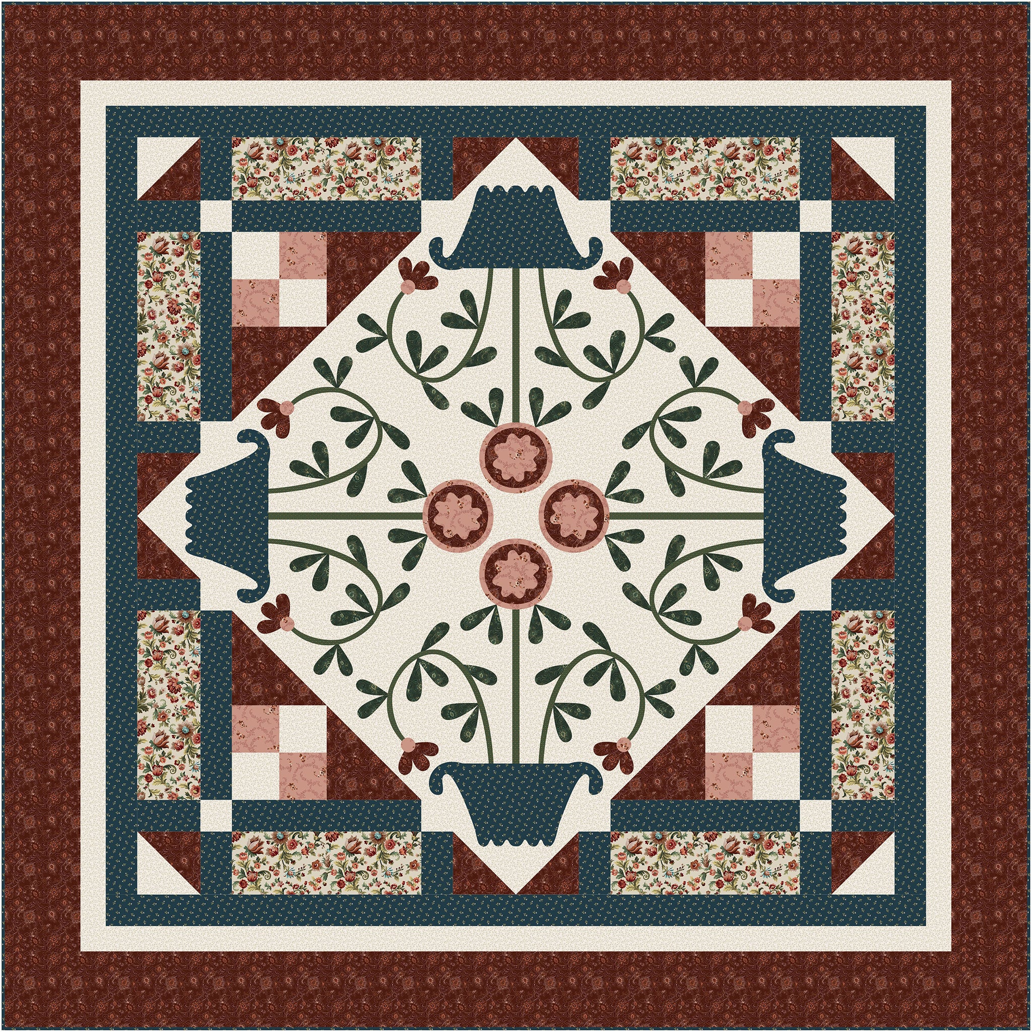 Timeless Pattern Reproductions Timeless Quilt Pattern UCQ-P104 - Paper Pattern – QuiltWoman.com