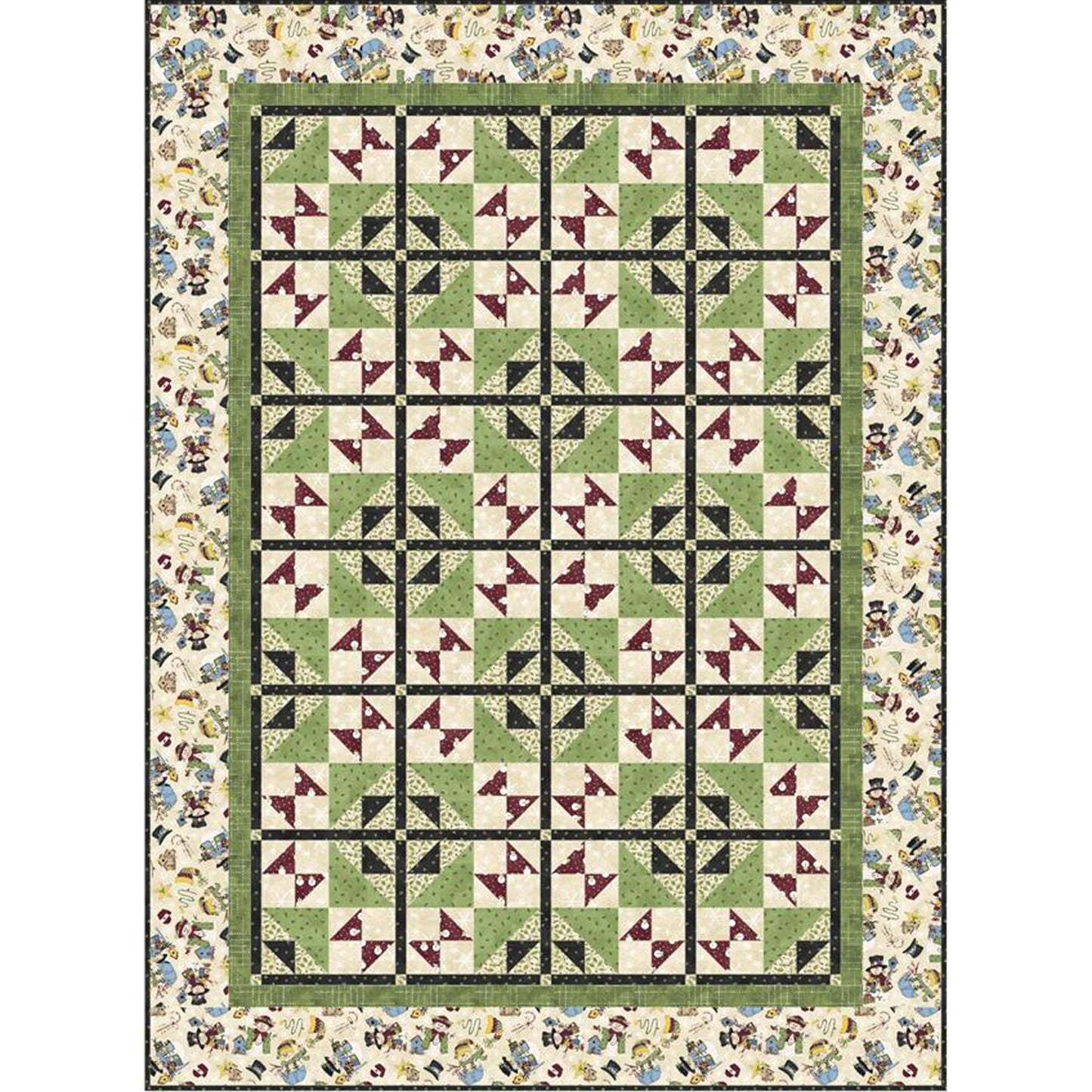 Snowed In Quilt UCQ-P17e - Downloadable Pattern