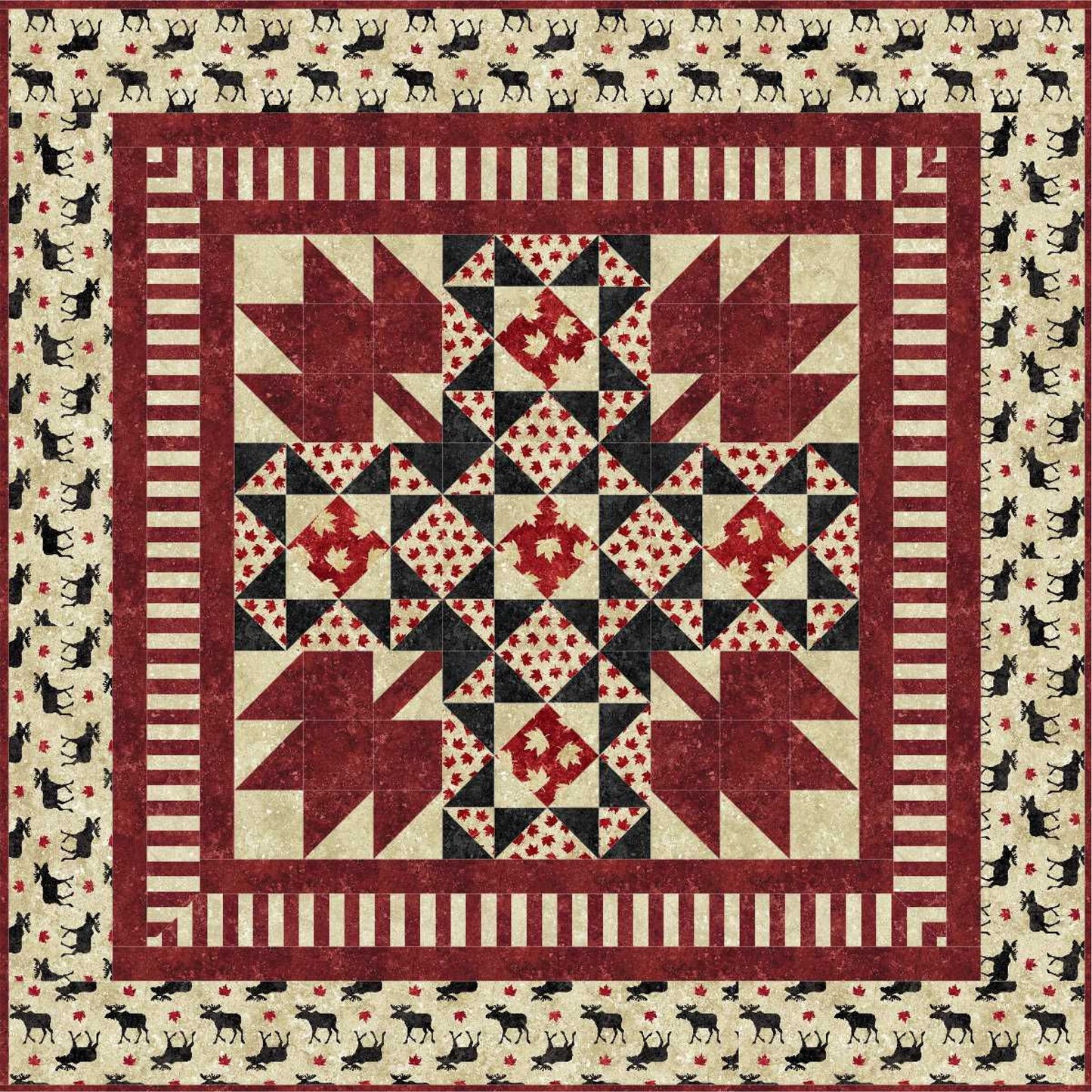 Maple Reel Quilt Pattern UCQ-P24 - Paper Pattern