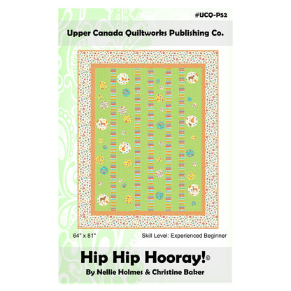 Hip Hip Hooray Quilt Pattern UCQ-P52 - Paper Pattern