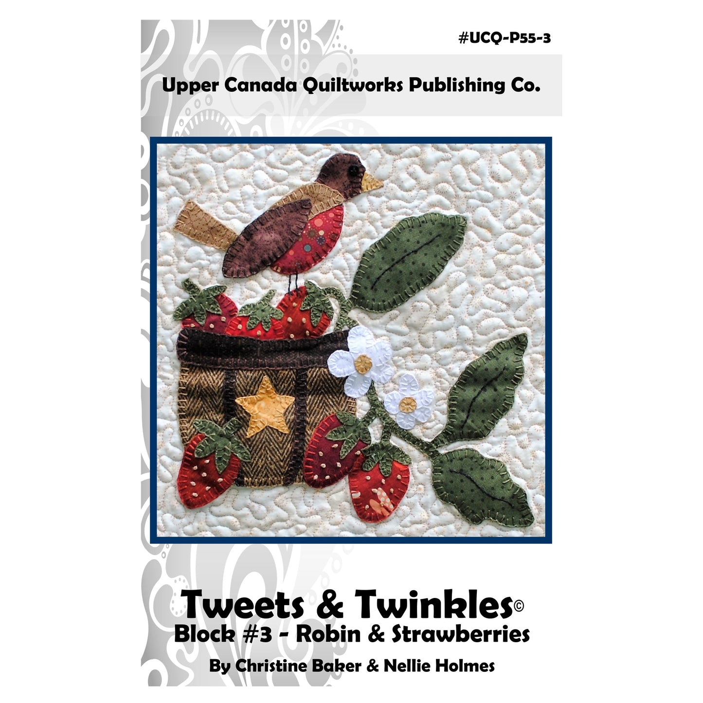 Cover image for Tweets & Twinkles Block #3 pattern by Upper Canada Quiltworks Publishing Co.