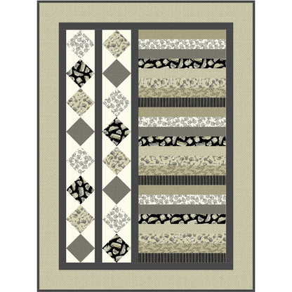 Image of the Away We Go quilt by Christine Baker of Upper Canada Quiltworks.