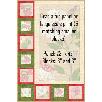 Pristine Beauty Quilt Pattern UCQ-P60 - Paper Pattern