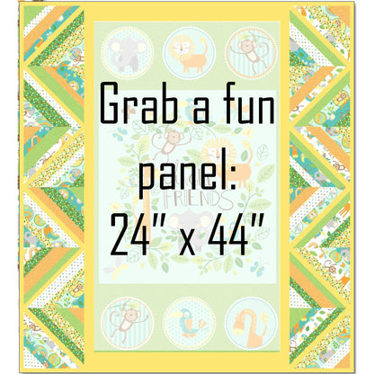 Swingin' Along Quilt Pattern UCQ-P61 - Paper Pattern
