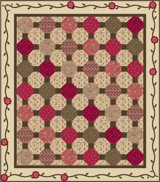 Aunt Emma's Parlour Quilt UCQ-P72e - Downloadable Pattern