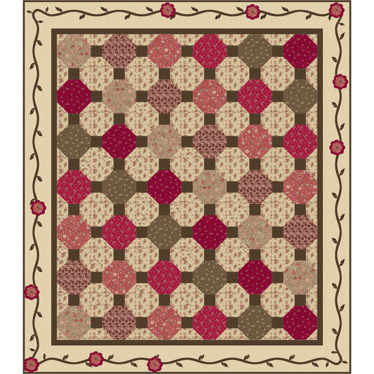 Aunt Emma's Parlour Quilt UCQ-P72e - Downloadable Pattern