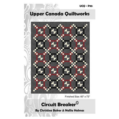 Cover image of the Circuit Breaker quilt pattern.