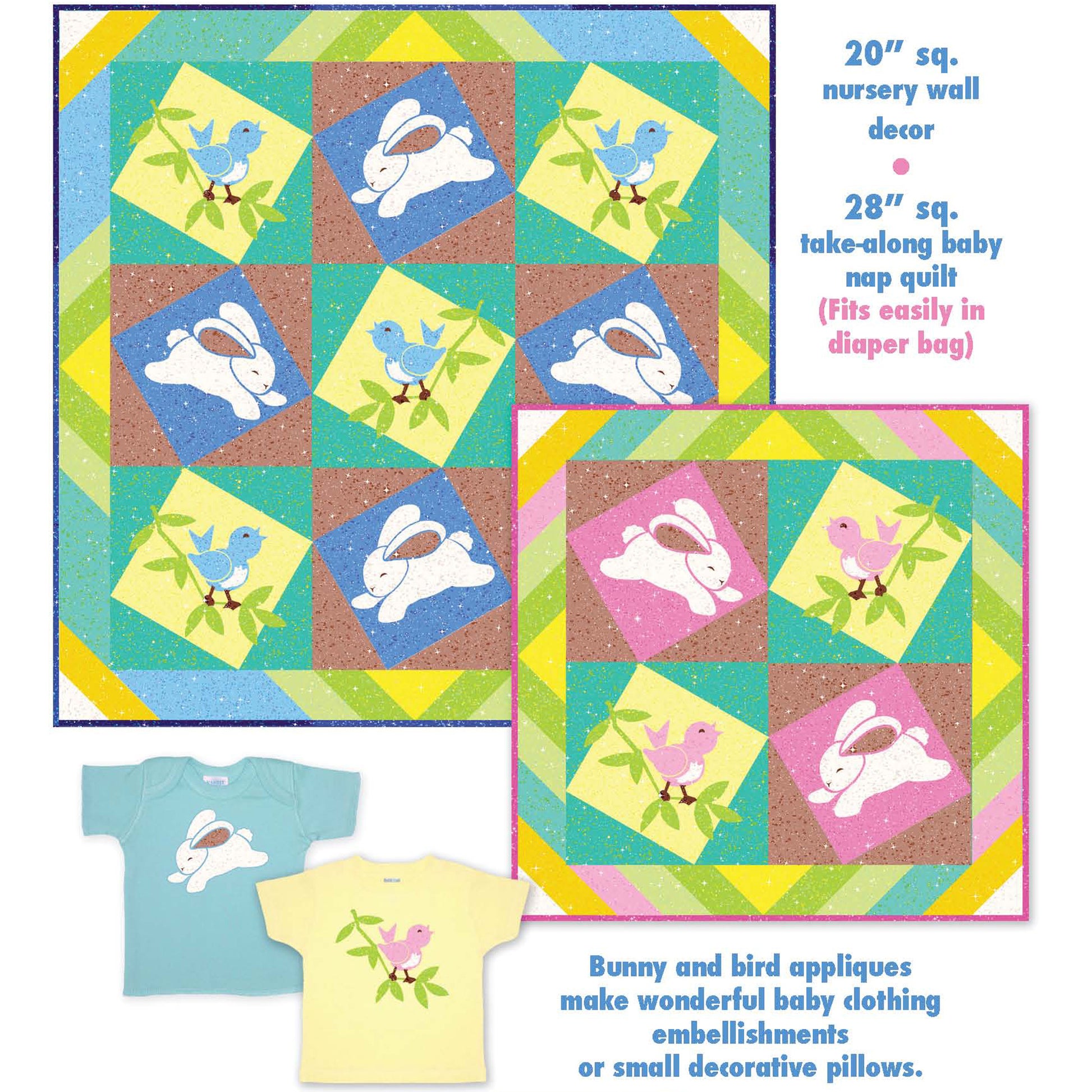 Image of the Twinkling Babies quilts