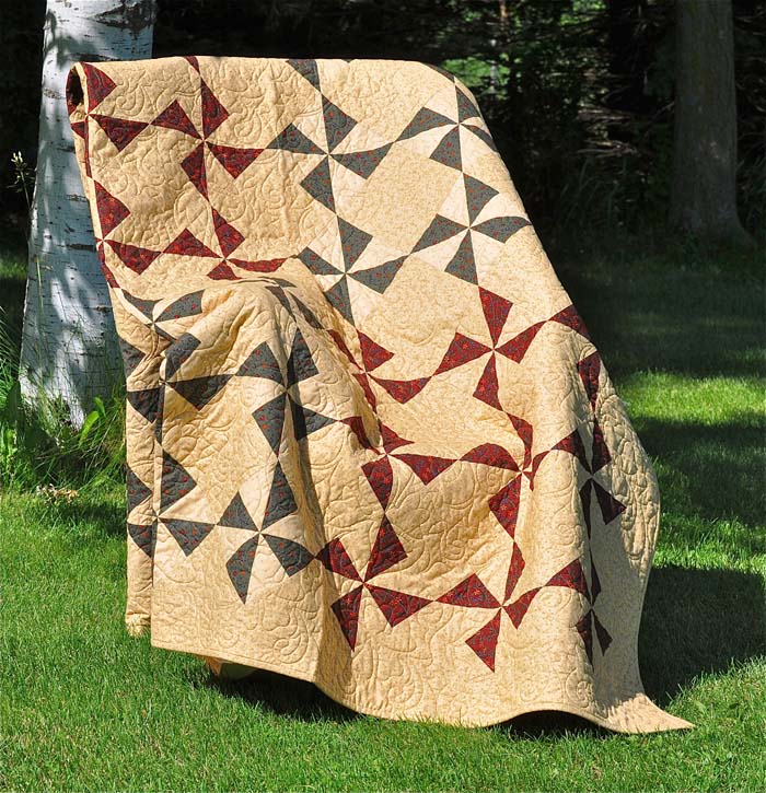 Pinwheels Quilt Pattern ABL-1101w  - Wholesale Product