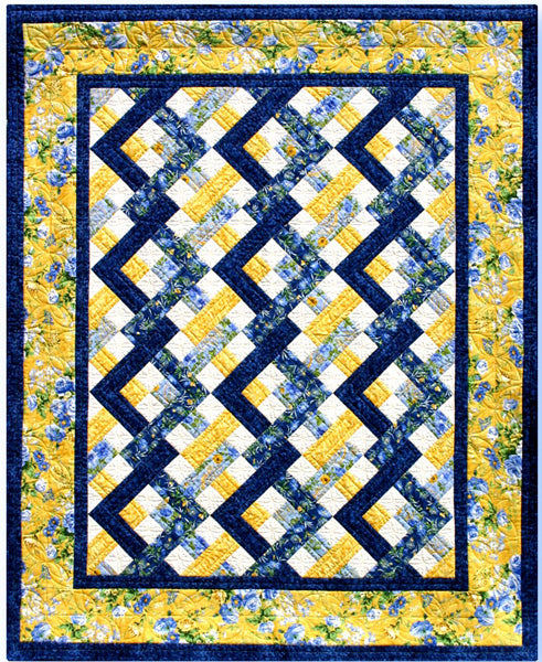 Double Twist Quilt BCC-302e - Downloadable Pattern